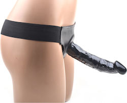 Black Color Hollow Strap On Dildo