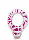 D Sign Couples Ring Purple