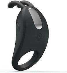 Latetobed Hophop Vibrating Usb Silicone Cock Ring Black