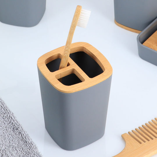 Cup Holder Plastic Gray
