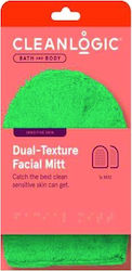Cleanlogic Bath Body Dual-texture Facial Mitt Sensitive Skin