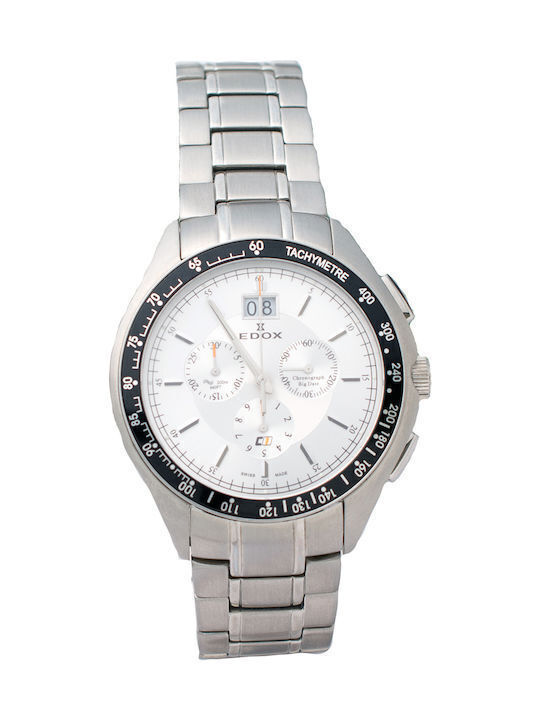 Edox Classic I Chronograph Stainless Steel Bracelet 10007.3