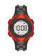 Xonix Black Silicone Strap Watch