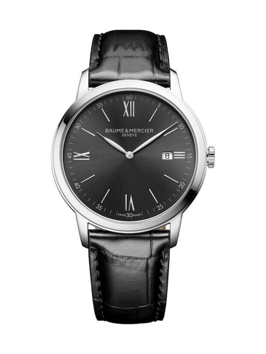 Baume Et Mercier Classima 42mm Γκρι Καντράν