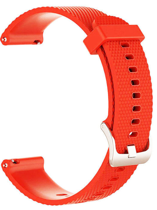 Λουράκι Σιλικόνης Easy Click Red 18mm
