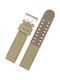 Curea Textilă Căptușeală din Piele Hamilton Military Kaki 22mm
