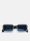 Retrosuperfuture Men's Sunglasses with Silver Metal Frame and Silver Mirror Lens 473781