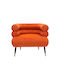Finger Polstersessel Orange 87.5x78x76cm