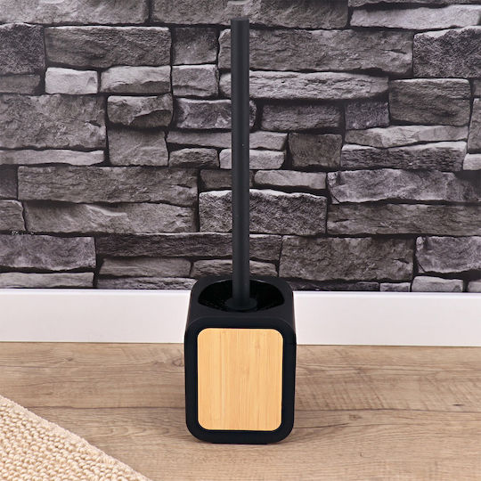 Kunststoff Badezimmer Toilettenbürste Schwarz