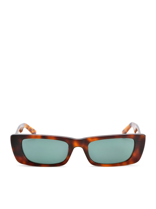 The Glass of Brixton Women's Sunglasses with Brown Tartaruga Plastic Frame and Brown Lens 379475