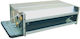 Nobus Fan Coil 9.35/9.35kW Οροφής 139.5x45x22.5cm