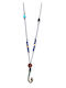 Ananna Blue Hook Men's Necklace