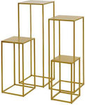 Metallische Quadratische Basisständer 22x22x40c...