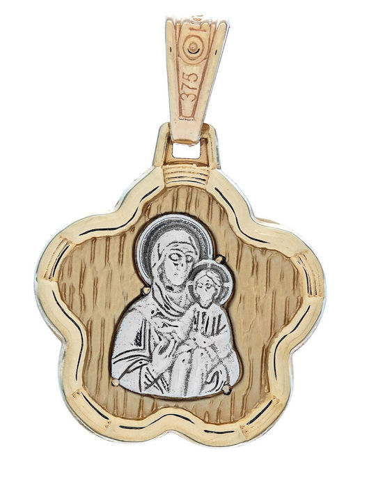 Damentalisman Vitopoulos Gelbes Weißes Gold K9