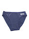 Damen Slip Navy Blue