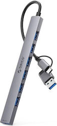 Orico USB хъб с 15 порта (USB-C) YSA2-U3-GY Orico USB хъб с 15 порта (USB-C) YSA2-U3-GY