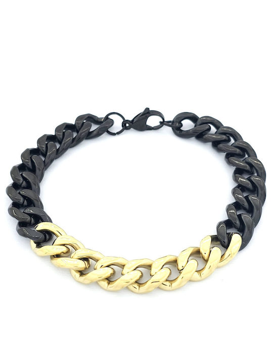 Men's Steel Two-Tone Bracelet Code 105621