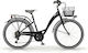 MBM Agora 24 Black City Bicycle with 6 Speeds