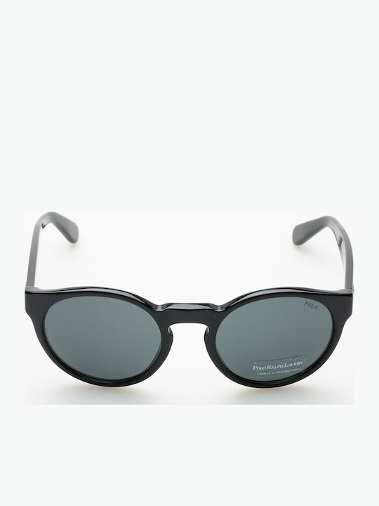 Ralph Lauren Herren Sonnenbrille mit Schwarz Kunststoff Gestell und Schwarz Linse 147706