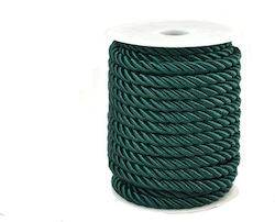 Șiret Triplu Rayon 9mm 15m T1426 Verde Închis