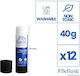 Κόλλα Στικ S037 Διάφανη 40g Glue Stick Bebasic