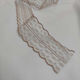 Polyesterband Dantel 4cm Beige Sand