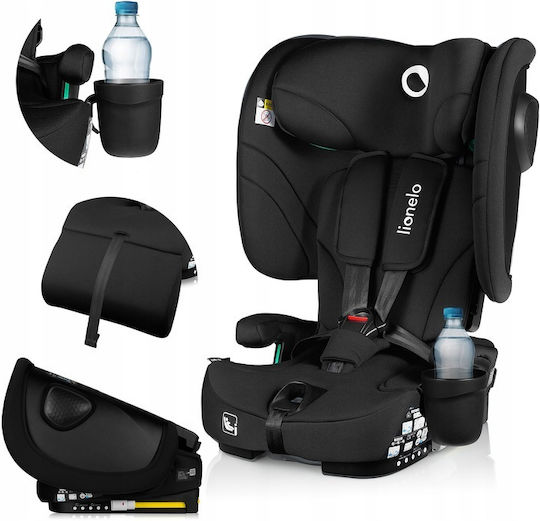 Lionelo Nelly Baby Car Seat i-Size with Isofix Black Carbon 9-36 kg