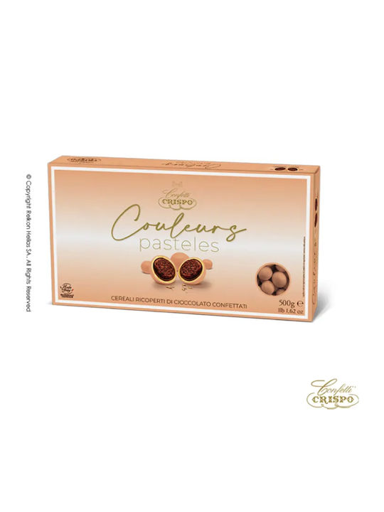 Confetti Crispo Krixi in Form von Standard mit Geschmack von Schokolade Orange 500gr