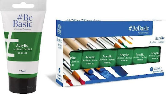 Acrylfarben Bebasic S050-10 Grünes Grass Green 75ml