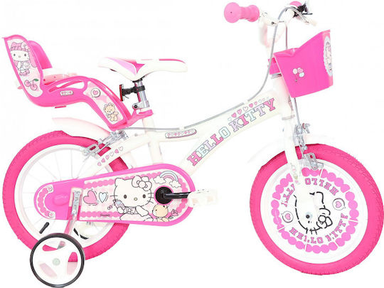 Dino Bikes Hello Kitty 16" Kids' City Bicycle Pink