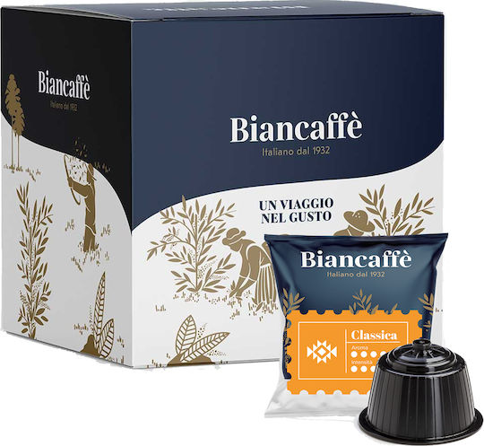 Biancaffe Kapseln Espresso Kompatibel mit Maschine Dolce Gusto 50Mützen