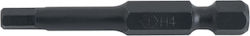 King Tony Screwdriver Bits 1/4" Hex 5.0 X 50mm King Tony