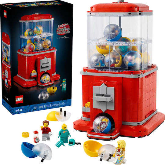 LEGO Ideas Minifigure Vending Machine Pentru 18+ Ani 1343 Bucăți
