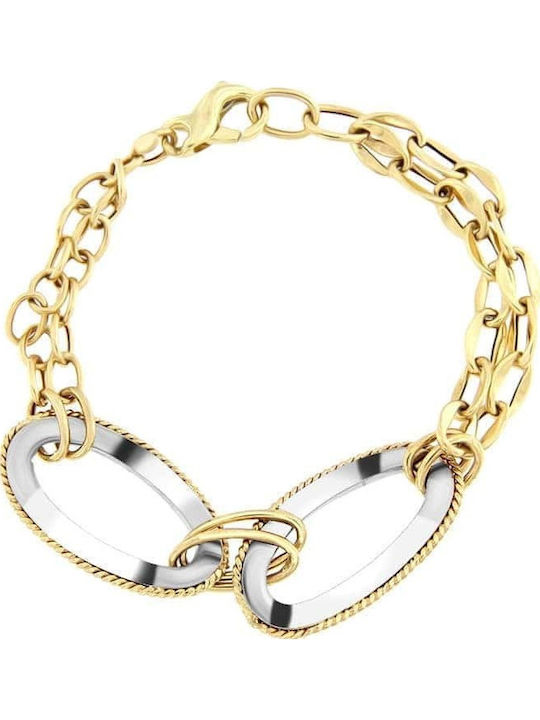 Women's Bracelet Yellow Gold 14K Chain Br11100054