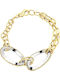 Women's Bracelet Yellow Gold 14K Chain Br11100054