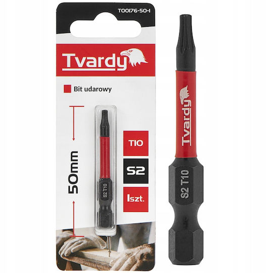 T10 Impact Bit 50mm S2 1 10 50 500