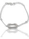 Silbernes Armband 925° Vergoldet Code Bzb101473