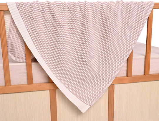 Liolios Home Babydecke Wickeltücher für Kinderzimmer 80x100cm