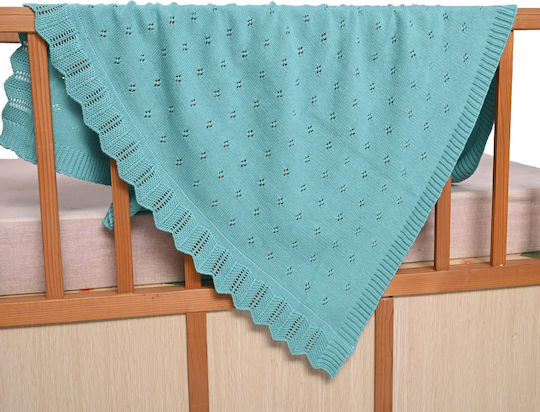 Liolios Home Babydecken Wickeltücher für Kinderzimmer 80x100cm 2 Stück