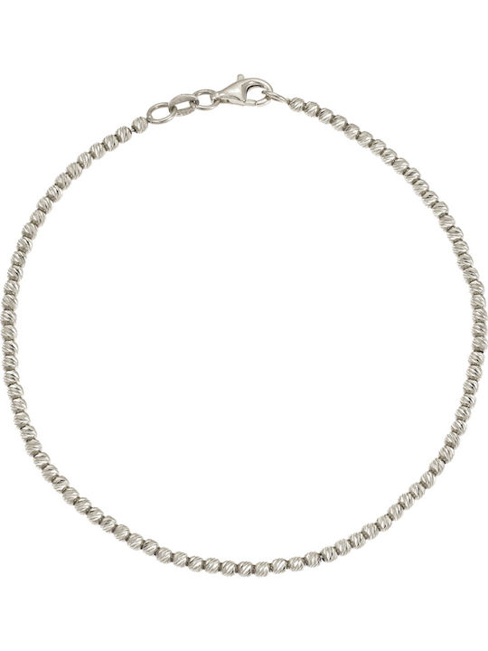 Βραχιόλι Λευκόχρυσο 14κ Dolce Vita White 5742