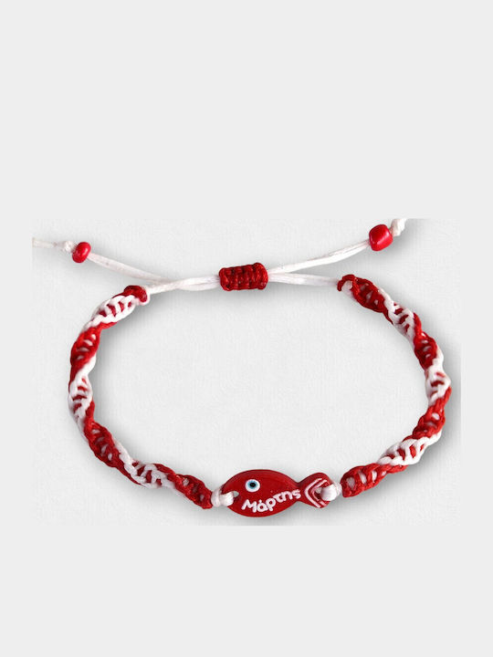Artifact Women's Macrame Martaki Bracelet Little Fish