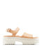 Chuck Taylor All Star Lugged Heel Sandale Casual Damă de Piele Portocalii