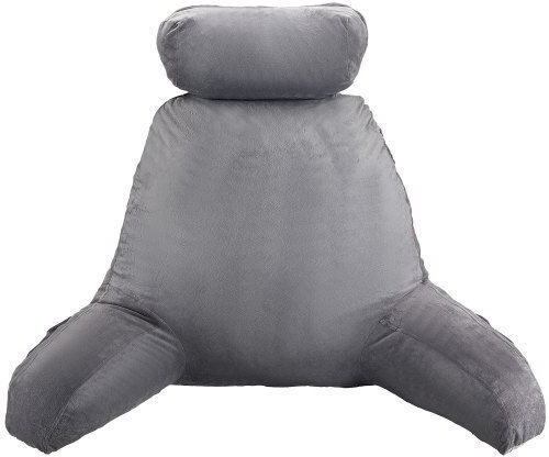 Vevor Velvet Travel Pillow Gray