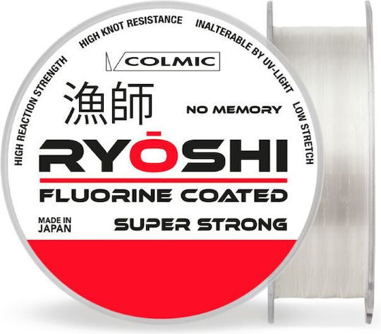 Colmic Ryoshi Fluorine Coated 150m Nylon 0.20mm Fishing Line
