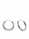 Silber Ohrringe 10 Millimeter Dickes Silber 925 Paar