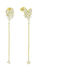 14K Yellow Gold Pendant Earrings Fiocchi Sk11100116