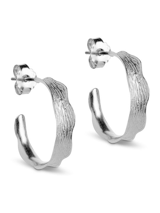 Enamel Hoops Ane Small E289sm 925 Ασήμι