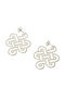 Women's Earrings Hoops Astrid Bronze Silver Plated Desperate Design
