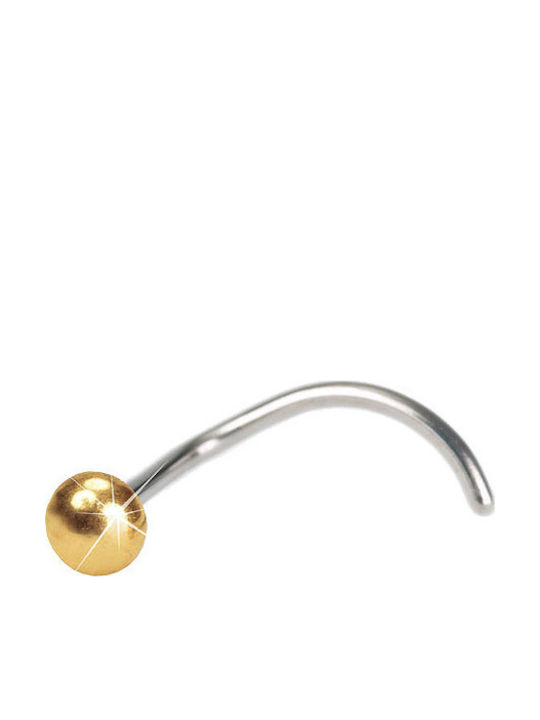 Blomdahl 129c Golden Titanium Ball Hypoallergenisches Ohrring Nase Titan 3mm 1 Stück Blomdahl 129c Golden Titanium Ball Hypoallergenisches Ohrring Nase Titan 3mm 1 Stück