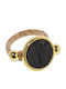 Дамски Пръстени Естествен Корк Черен Златен Apoxylo Black 9019 Summer Black